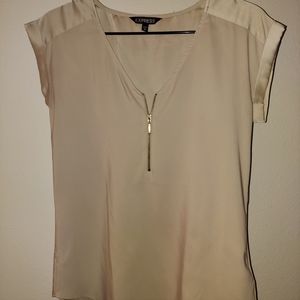 Silk Zipped down Express Top